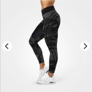 BETTER BODIES Black Camo High Tights